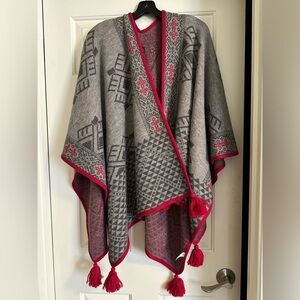 Baby Alpaca Cape Poncho by Overland Sheepskin Co